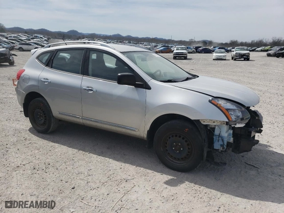 2015 Nissan Rogue Select S with VIN JN8AS5MTXFW674067, listed as a Copart auction lot 49583085 with 132,640 mi miles and Salvage Title. Bid and sale history available at carsss.com. Image 4.