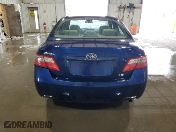 2007 Toyota Camry CE with VIN 4T1BE46K77U022151, listed as a Copart auction lot 55198805 with 118,281 mi miles and Salvage Title. Bid and sale history available at DreamBid. Image 6.