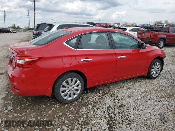 2017 Nissan Sentra SV with VIN 3N1AB7AP0HL653948, listed as a Copart auction lot 53032995 with Not Provided miles and Salvage Title. Bid and sale history available at carsss.com. Image 3.
