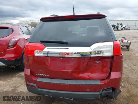 2011 GMC Terrain SLT-1 with VIN 2CTALUEC9B6386437, listed as a IAAI auction lot 41883453 with 183,071 mi miles and . Bid and sale history available at carsss.com. Image 16.