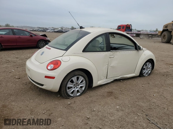 2009 Volkswagen Beetle S with VIN 3VWPW31C39M516920, listed as a Copart auction lot 55139905 with 66,322 mi miles and Salvage title. Bid and sale history available at DreamBid. Image 3.