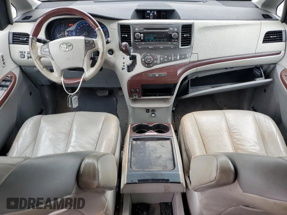 2011 Toyota Sienna XLE AAS with VIN 5TDYK3DC9BS048275, listed as a Copart auction lot 51828755 with 290,413 mi miles and Salvage Title. Bid and sale history available at DreamBid. Image 8.