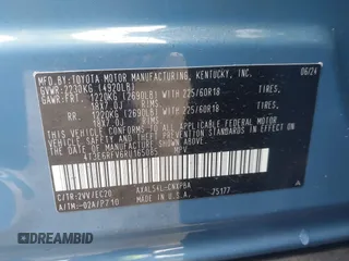 2024 Toyota RAV4 Hybrid XSE with VIN 4T3E6RFV6RU165085, listed as a IAAI auction lot 41730022 with 5,368 mi miles. Bid and sale history available at carsss.com. Image 9.