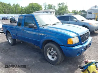 2002 Ford Ranger XLT Off-Road with VIN 1FTZR45U22TA46267, listed as a IAAI auction lot 42626509 with 76,647 mi miles and . Bid and sale history available at DreamBid. Image 1.