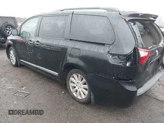 2015 Toyota Sienna Ltd with VIN 5TDDK3DC9FS124680, listed as a IAAI auction lot 41064112 with 46,876 mi miles. Bid and sale history available at carsss.com. Image 3.