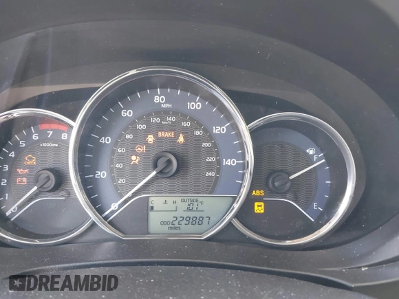 2016 Toyota Corolla L with VIN 5YFBURHE2GP430694, listed as a IAAI auction lot 41899399 with 229,887 mi miles and . Bid and sale history available at DreamBid. Image 7.