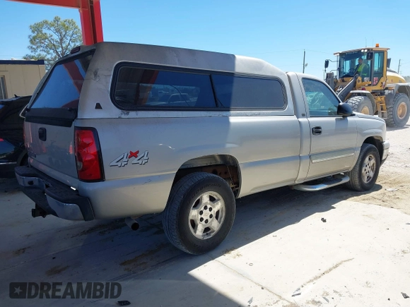 2006 Chevrolet Silverado 1500 Work Truck with VIN 3GCEK14Z96G184034, listed as a IAAI auction lot 41741094 with 188,326 mi miles. Bid and sale history available at carsss.com. Image 4.