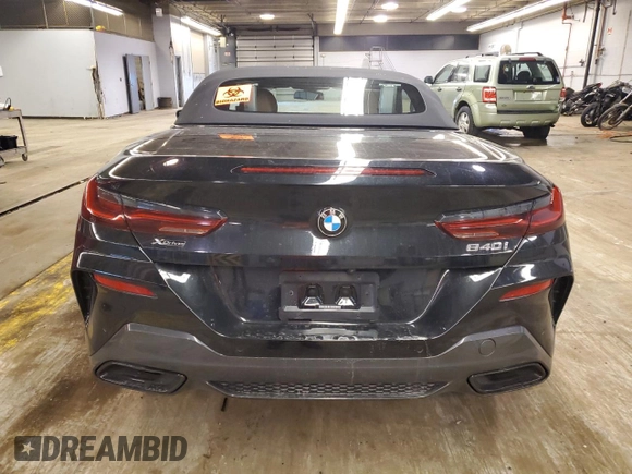2021 BMW 8 Series 840i with VIN WBADZ4C08MCF18873, listed as a Copart auction lot 43263764 with 0 mi miles. Bid and sale history available at carsss.com. Image 6.