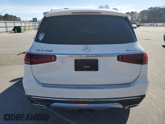 2020 Mercedes-Benz GLS 450 with VIN 4JGFF5KE9LA172844, listed as a Copart auction lot 46453914 with 87,364 mi miles and . Bid and sale history available at DreamBid. Image 6.