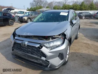2019 Toyota RAV4 LE with VIN JTMG1RFVXKD012252, listed as a IAAI auction lot 41969033 with 51,146 mi miles. Bid and sale history available at carsss.com. Image 2.