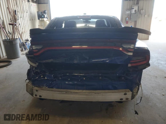 2022 Dodge Charger SXT with VIN 2C3CDXBG5NH224828, listed as a Copart auction lot 47129175 with 28,822 mi miles and Salvage Title. Bid and sale history available at DreamBid. Image 6.
