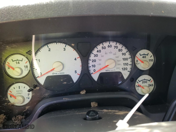 2007 Dodge Ram 2500 SLT with VIN 1D7KS28C37J564698, listed as a Copart auction lot 47464775 with 0 mi miles and Salvage Title. Bid and sale history available at carsss.com. Image 9.