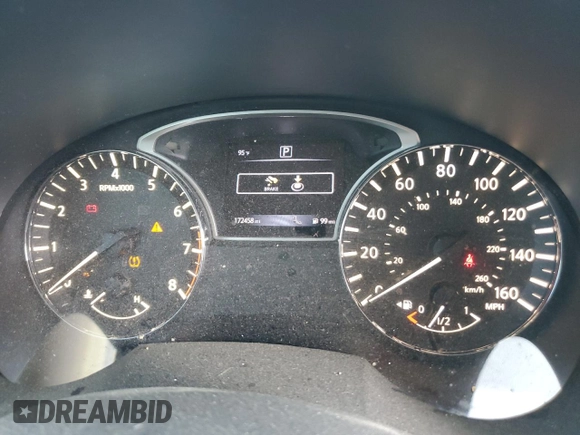 2017 Nissan Altima S with VIN 1N4AL3AP5HC142594, listed as a Copart auction lot 54756595 with 172,458 mi miles and Salvage title. Bid and sale history available at DreamBid. Image 9.