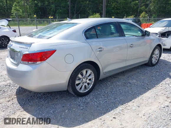 2012 Buick LaCrosse Premium 1 with VIN 1G4GD5ERXCF369873, listed as a IAAI auction lot 42255596 with 39,792 mi miles and . Bid and sale history available at DreamBid. Image 4.