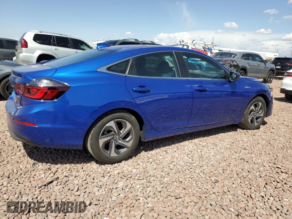 2019 Honda Insight LX z VIN 19XZE4F10KE018914, wystawiony jako Copart lot #51709635 z przebiegiem 30 382 mil mil oraz Szkoda całkowita • Salvage title. Historia ofert i sprzedaży dostępna na DreamBid. Obrazek 3.