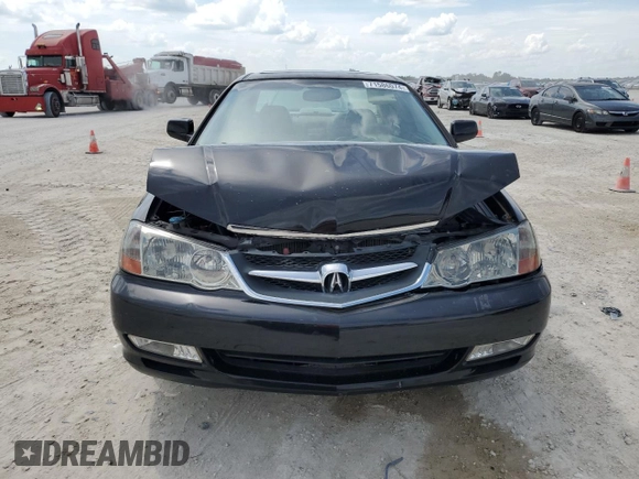 2003 Acura TL with VIN 19UUA56623A072955, listed as a Copart auction lot 71586074 with 157,002 mi miles and Salvage Title. Bid and sale history available at carsss.com. Image 5.