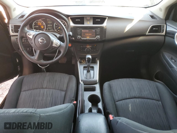 2018 Nissan Sentra SV with VIN 3N1AB7AP4JL657779, listed as a Copart auction lot 56602985 with 104,462 mi miles and Salvage title. Bid and sale history available at DreamBid. Image 8.