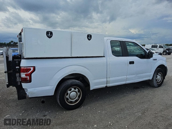 2018 Ford F-150 XL с VIN 1FTEX1C53JKE86016, выставлен на аукционе Copart как лот 62468835 с пробегом 58 204 миль миль и Чистый • Clean title. История ставок и продаж доступна на DreamBid. Изображение 3.