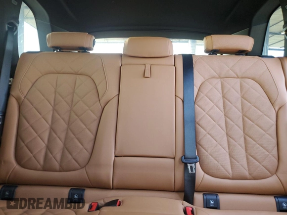 2025 BMW X5 sDrive40i with VIN 5UX13EU00S9X87029, listed as a Copart auction lot 47133705 with 8,616 mi miles and Salvage Title. Bid and sale history available at carsss.com. Image 10.