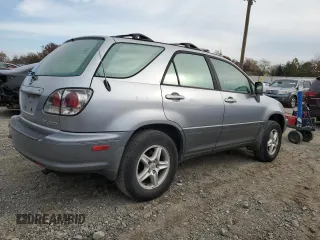 2001 Lexus RX 300 with VIN JTJHF10U510206858, listed as a Copart auction lot 80909304 with 219,722 mi miles and Salvage Title. Bid and sale history available at carsss.com. Image 3.