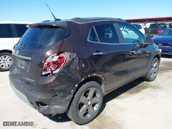 2013 Buick Encore Convenience with VIN KL4CJBSBXDB128254, listed as a IAAI auction lot 41788696 with 98,295 mi miles. Bid and sale history available at carsss.com. Image 4.