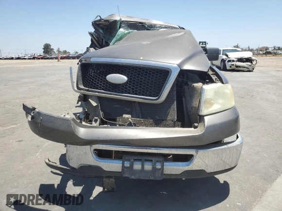 2007 Ford F-150 XLT with VIN 1FTRW12W17KC83620, listed as a Copart auction lot 62362235 with Not provided miles and Salvage title. Bid and sale history available at DreamBid. Image 5.
