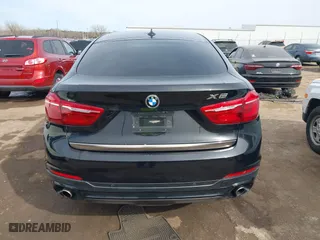 2015 BMW X6 xDrive35i with VIN 5UXKU2C56F0F95429, listed as a IAAI auction lot 41754635 with 79,503 mi miles. Bid and sale history available at carsss.com. Image 16.