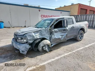 2024 Ford Maverick XLT with VIN 3FTTW8H92RRB03155, listed as a Copart auction lot 58172195 with 11,718 mi miles and Salvage title. Bid and sale history available at DreamBid. Image 1.