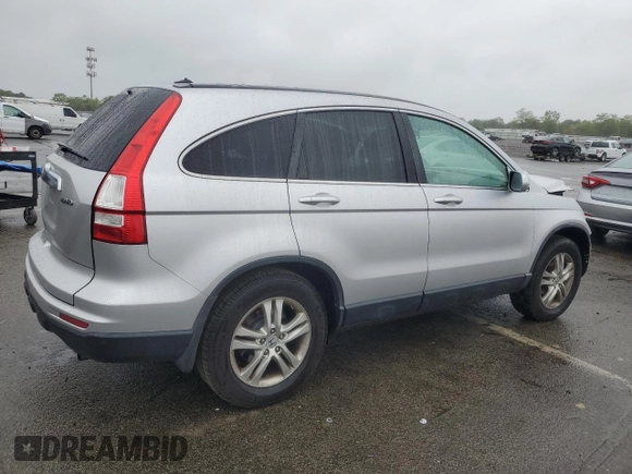 2010 Honda CR-V EX-L z VIN 5J6RE4H7XAL060220, wystawiony jako Copart lot #58585855 z przebiegiem 139 160 mil mil oraz Szkoda całkowita • Salvage title. Historia ofert i sprzedaży dostępna na DreamBid. Obrazek 3.