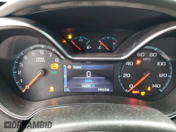 2014 Chevrolet Impala LT with VIN 1G1125S36EU127962, listed as a Copart auction lot 50957365 with 140,251 mi miles and Salvage Title. Bid and sale history available at DreamBid. Image 9.