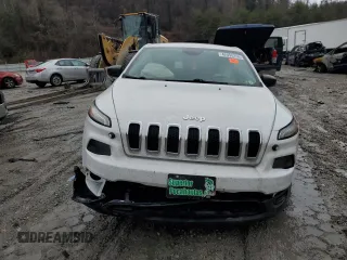2017 Jeep Cherokee Sport with VIN 1C4PJMAB3HW562194, listed as a Copart auction lot 42498255 with 0 mi miles and Salvage Title. Bid and sale history available at carsss.com. Image 5.