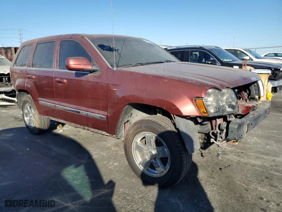 2007 Jeep Grand Cherokee SRT-8 with VIN 1J8HR78347C617760, listed as a Copart auction lot 77800304 with 0 mi miles and Salvage Title. Bid and sale history available at carsss.com. Image 4.