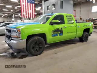 2017 Chevrolet Silverado 1500 LT with VIN 1GCVKREH1HZ314198, listed as a Copart auction lot 42528715 with 157,301 mi miles and Salvage Title. Bid and sale history available at DreamBid. Image 1.
