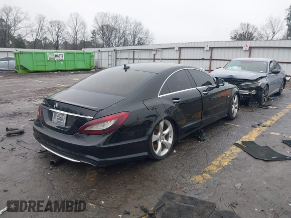 2012 Mercedes-Benz CLS 550 with VIN WDDLJ7DB8CA012657, listed as a IAAI auction lot 41235586 with 157,760 mi miles and . Bid and sale history available at DreamBid. Image 4.