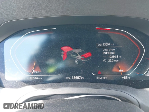 2019 BMW 3 Series 330i with VIN WBA5R1C55KAK12332, listed as a IAAI auction lot 41692035 with 13,657 mi miles and . Bid and sale history available at DreamBid. Image 7.