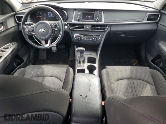2016 Kia Optima LX Turbo with VIN 5XXGT4L17GG032034, listed as a Copart auction lot 51380845 with 97,196 mi miles and Clean Title. Bid and sale history available at carsss.com. Image 8.