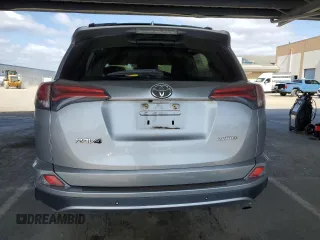 2017 Toyota RAV4 Limited with VIN 2T3YFREV2HW314377, listed as a Copart auction lot 53508615 with 143,004 mi miles and Salvage Title. Bid and sale history available at carsss.com. Image 6.