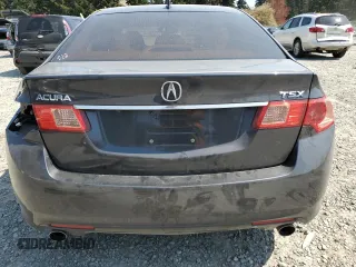 2012 Acura TSX Tech Pkg with VIN JH4CU2F64CC004059, listed as a Copart auction lot 54226435 with 142,727 mi miles and Salvage Title. Bid and sale history available at carsss.com. Image 6.