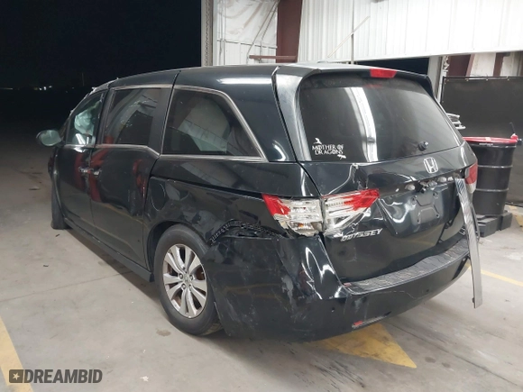 2016 Honda Odyssey SE with VIN 5FNRL5H35GB027278, listed as a IAAI auction lot 41900881 with 1 mi miles. Bid and sale history available at carsss.com. Image 3.