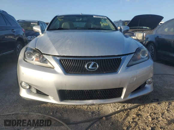 2014 Lexus IS 250 C with VIN JTHFF2C25E2529794, listed as a Copart auction lot 78642364 with Not provided miles and Non repairable. Bid and sale history available at DreamBid. Image 5.