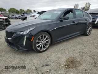 2021 Cadillac CT5 Sport z VIN 1G6DP5RK4M0116521, wystawiony jako Copart lot #55410305 z przebiegiem 67 695 mil mil oraz Szkoda całkowita • Salvage title. Historia ofert i sprzedaży dostępna na DreamBid. Obrazek 1.