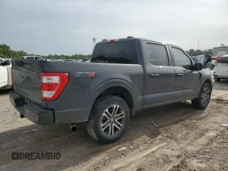 2021 Ford F-150 XL with VIN 1FTEW1C86MKE53397, listed as a Copart auction lot 56956825 with 62,848 mi miles and Salvage title. Bid and sale history available at DreamBid. Image 3.