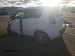 2011 Kia Soul + with VIN KNDJT2A20B7712378, listed as a Copart auction lot 71808414 with 0 mi miles and Salvage Title. Bid and sale history available at carsss.com. Image 2.