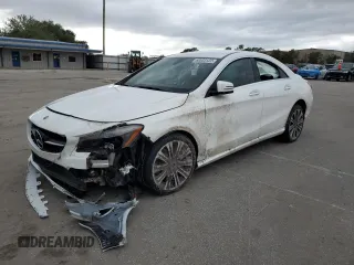 2018 Mercedes-Benz CLA with VIN WDDSJ4EB6JN672128, listed as a Copart auction lot 68533122 with 0 mi miles. Bid and sale history available at carsss.com. Image 1.