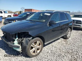 2015 Mercedes-Benz M with VIN 4JGDA5JB3FA553624, listed as a Copart auction lot 48252185 with 117,172 mi miles and Salvage Title. Bid and sale history available at carsss.com. Image 1.