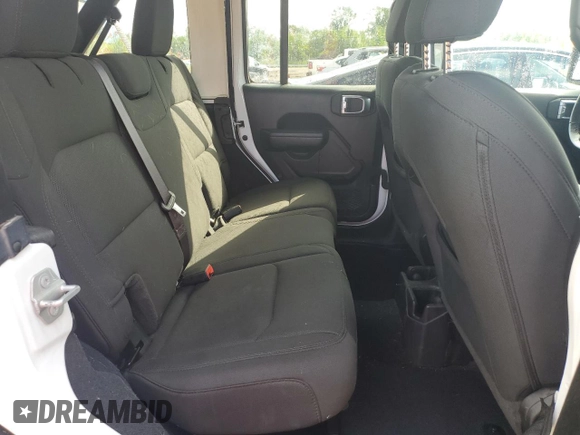 2022 Jeep Wrangler Unlimited Willys with VIN 1C4HJXDN5NW132965, listed as a Copart auction lot 62539184 with 44,325 mi miles and Salvage Title. Bid and sale history available at DreamBid. Image 11.