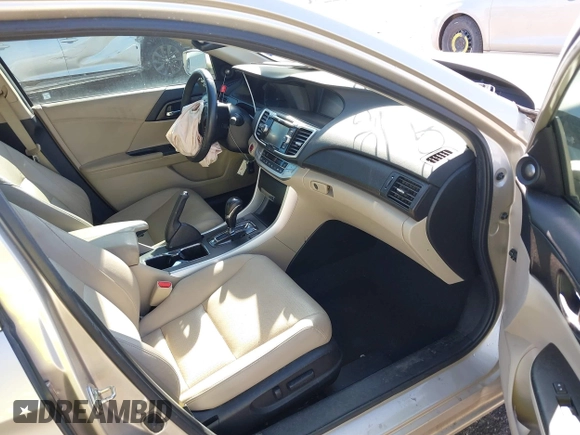 2014 Honda Accord EX-L with VIN 1HGCR6F59EA004379, listed as a IAAI auction lot 41753888 with 98,654 mi miles and . Bid and sale history available at DreamBid. Image 5.