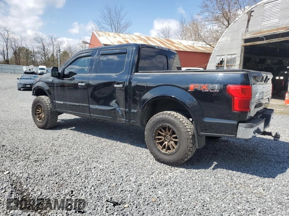 2018 Ford F-150 XL with VIN 1FTFW1E11JFD72882, listed as a Copart auction lot 54315135 with 0 mi miles and Salvage Title. Bid and sale history available at carsss.com. Image 2.