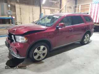 2015 Dodge Durango Limited with VIN 1C4RDJDG9FC826877, listed as a Copart auction lot 48802025 with 115,159 mi miles and Salvage Title. Bid and sale history available at carsss.com. Image 1.