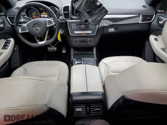 2016 Mercedes-Benz GLE 450 AMG with VIN 4JGED6EB7GA023492, listed as a Copart auction lot 53507835 with 65,671 mi miles and Salvage title. Bid and sale history available at DreamBid. Image 8.